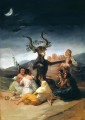 Sábado de Brujas Romántico moderno Francisco Goya